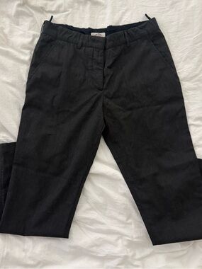 Prada Women's Vintage Black Tailored Trousers